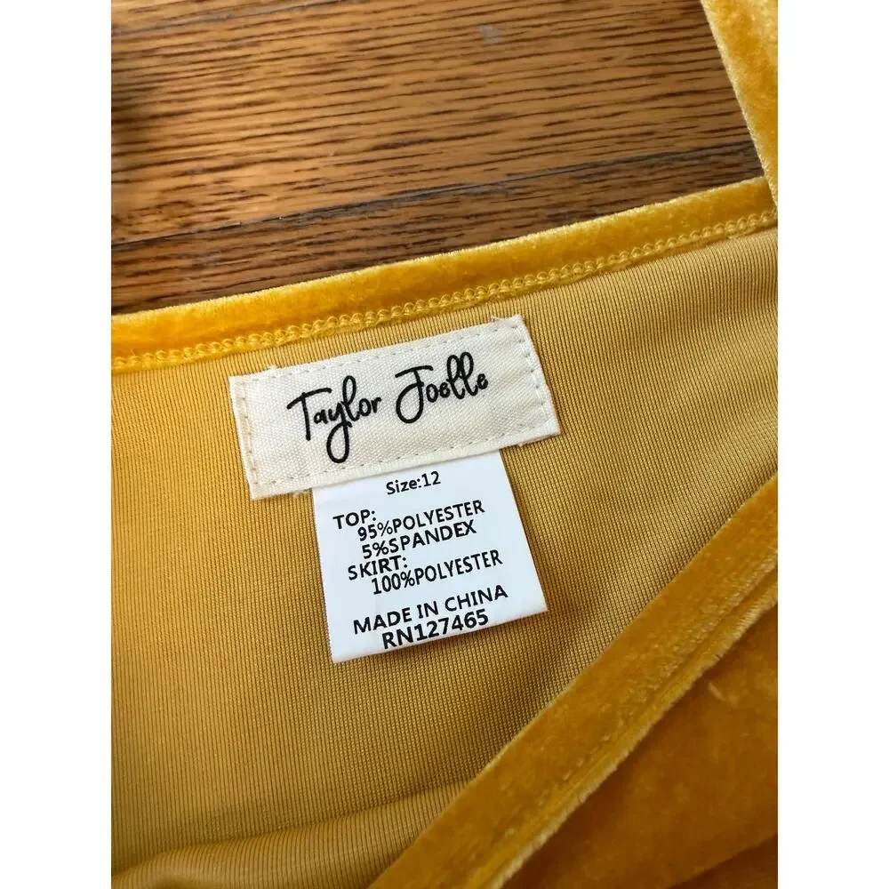 Taylor Joelle Girls' Belle Dress Size 12